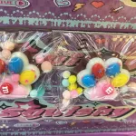Squishy Łapy Chmurki Kawaii Tęczowe z M&M's