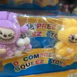 Gniotki Antystresowe Squeeze Toys Fioletowy Żółty Króliki