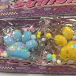Gniotki Antystresowe Łapa Slime Niebiesko-Żółta
