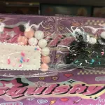 Squishy Zabawki Antystresowe Wafel i Sushi Różowo-Czarne