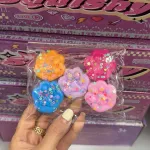 Squishy Łapki Glitter 5 szt. Różnokolorowe 3+