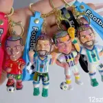 Brelok Zabawkowy Piłkarze Ronaldo Messi 12szt