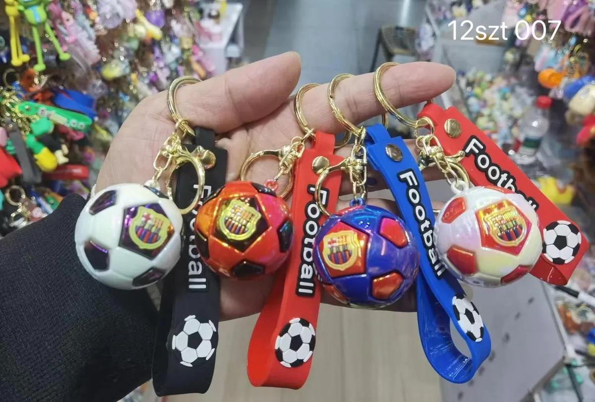 Brelok Zabawkowy Piłka FC Barcelona Mix Kolorów