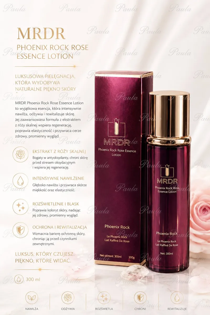 MRDR Phoenix Rock Rose Essence Lotion 300ml ujędrniający