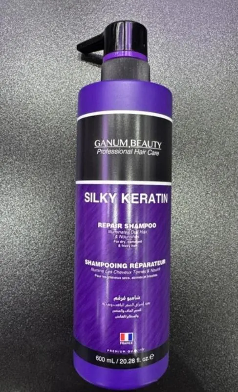 Ganun Beauty Silky Keratin Szampon Regenerujący 600ml