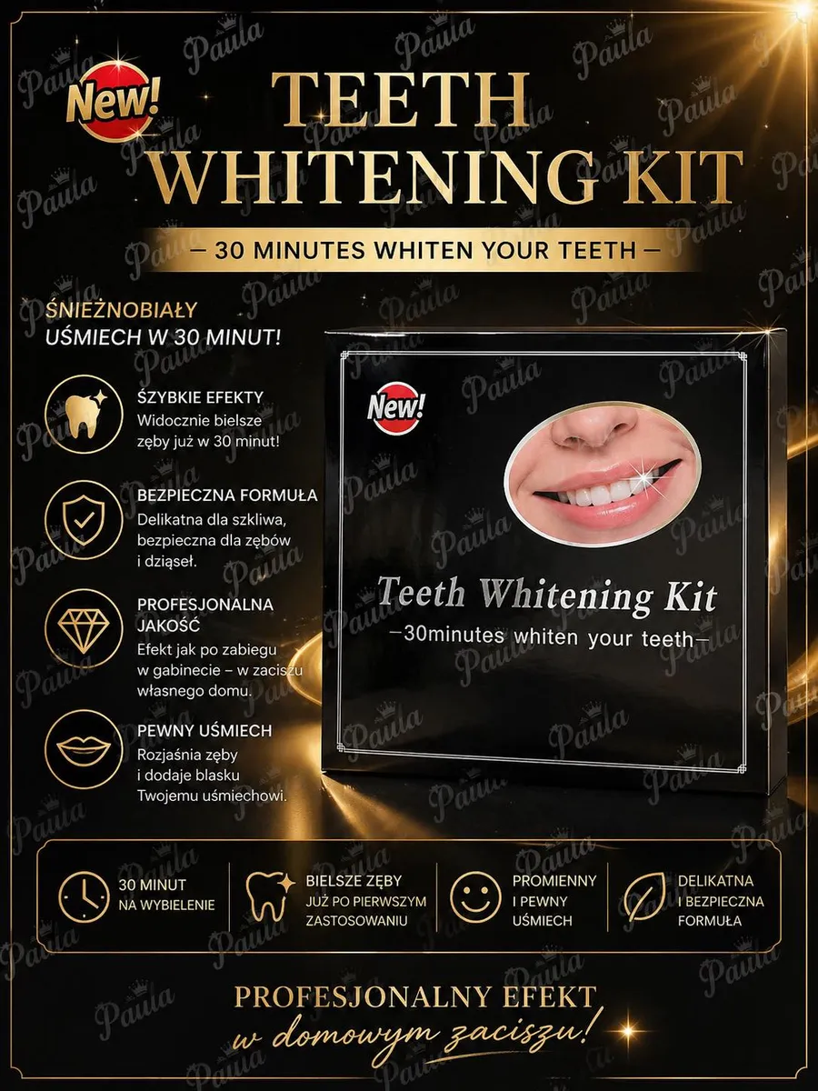 Paula Teeth Whitening Kit 30 minut wybielanie zębów