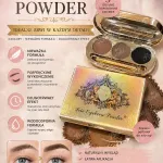 Trio Eyebrow Powder Paula 3 odcienie brązowe