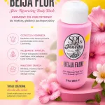 Beija Flor Kremowy Żel pod Prysznic 385ml Różowy