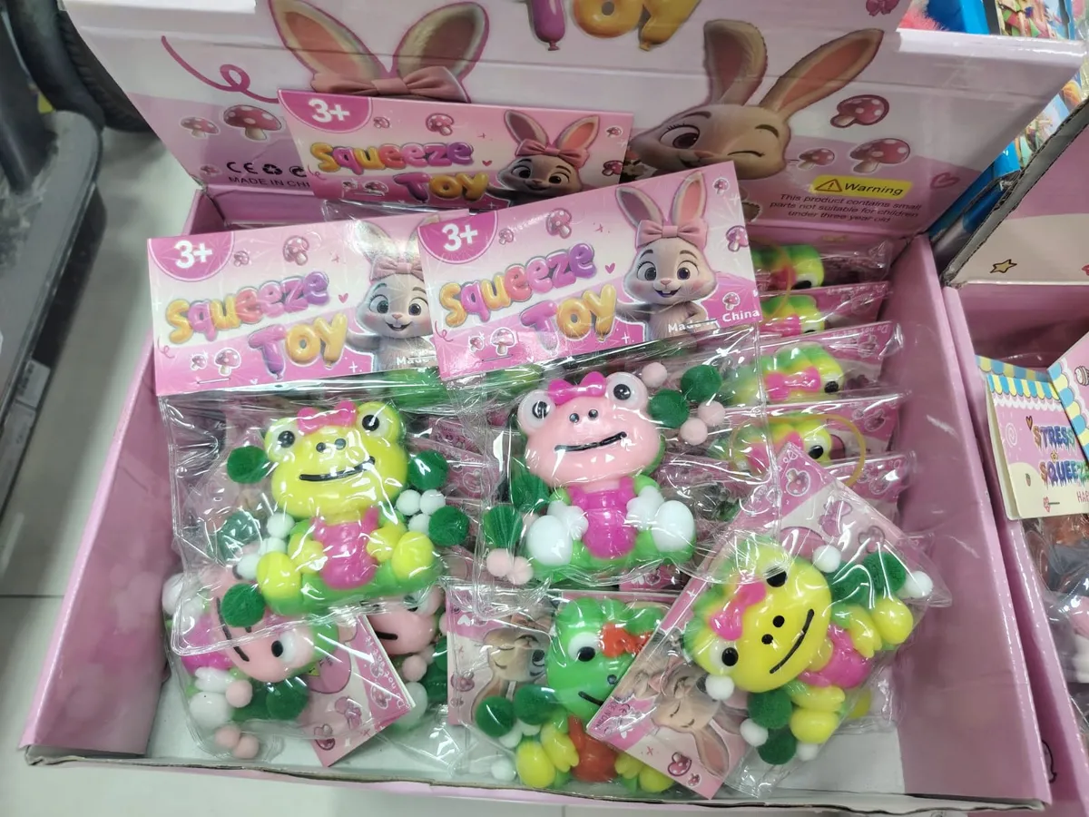 Gniotki Antystresowe Żabki i Króliczki 3+