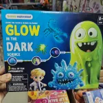 Zestaw Naukowy Glow in the Dark 3 Eksperymenty dla Dzieci 8+