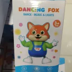 Tancerz Lis Dancing Fox 3+ z muzyką i światłami