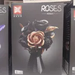 Zestaw Róż Roseses Bouquet Czarno-Złoty 8+