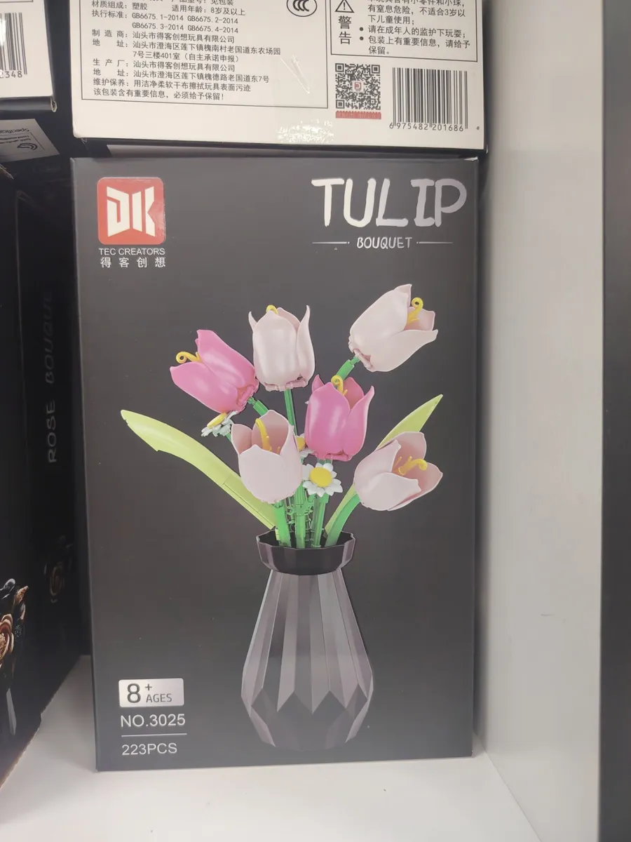 Zestaw klocków DJK Tulip Bouquet 223 elementów