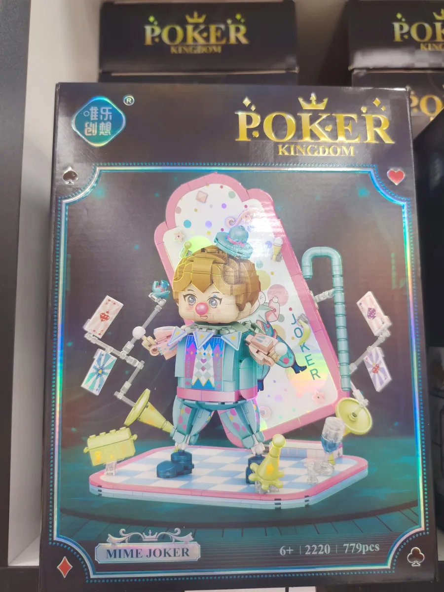 Zestaw klocków Poker Kingdom Mime Joker 779 elementów