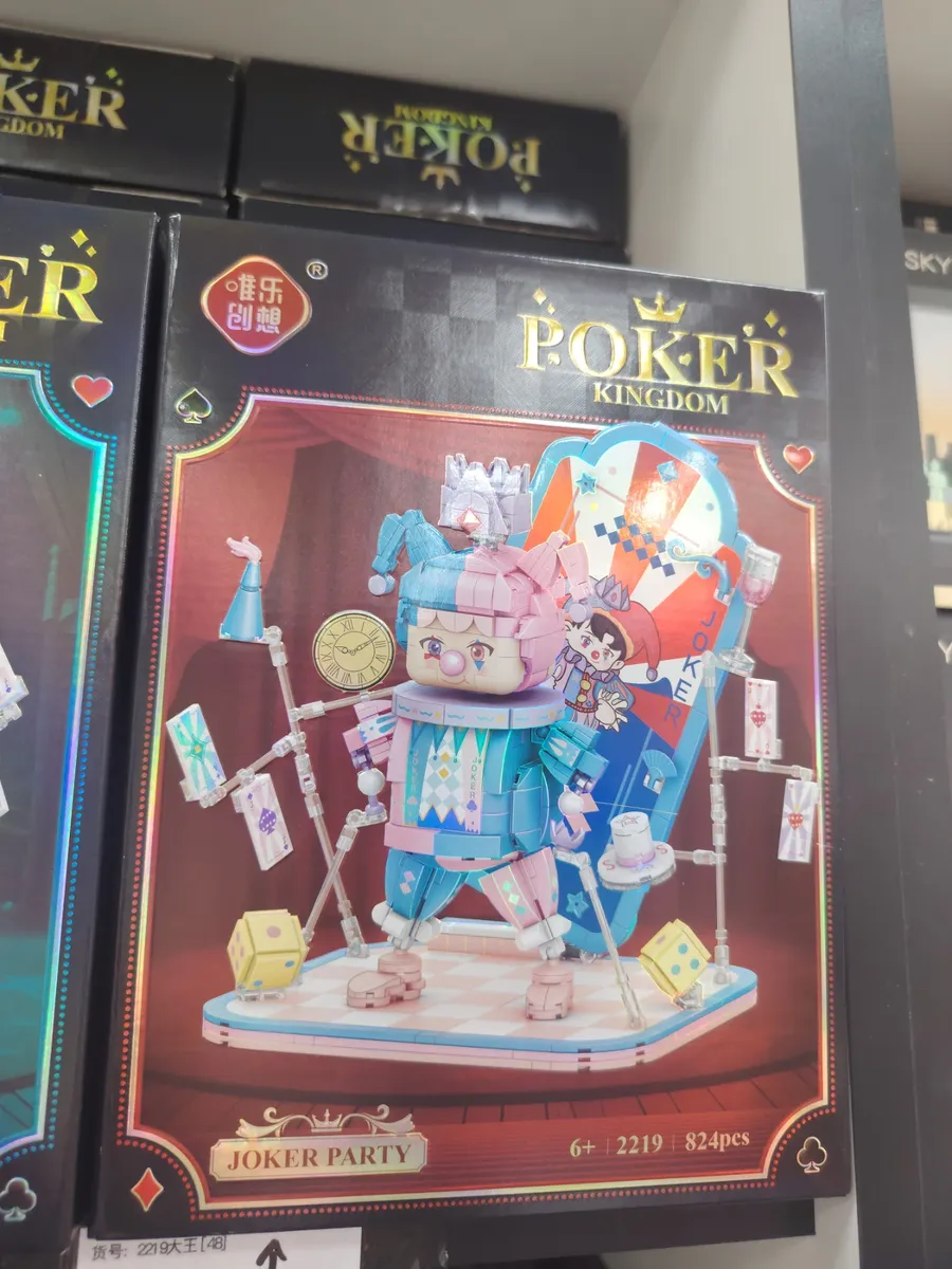 Zestaw klocków Poker Kingdom Joker Party 824 pcs
