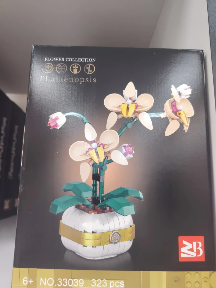 Zestaw klocków Phalaenopsis Flower Collection 323 pcs 6+