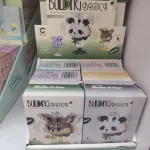Zestaw klocków Building Block Panda 6 elementów