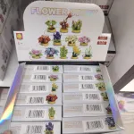Zestaw klocków Flower Story 6+ roślinne figurki