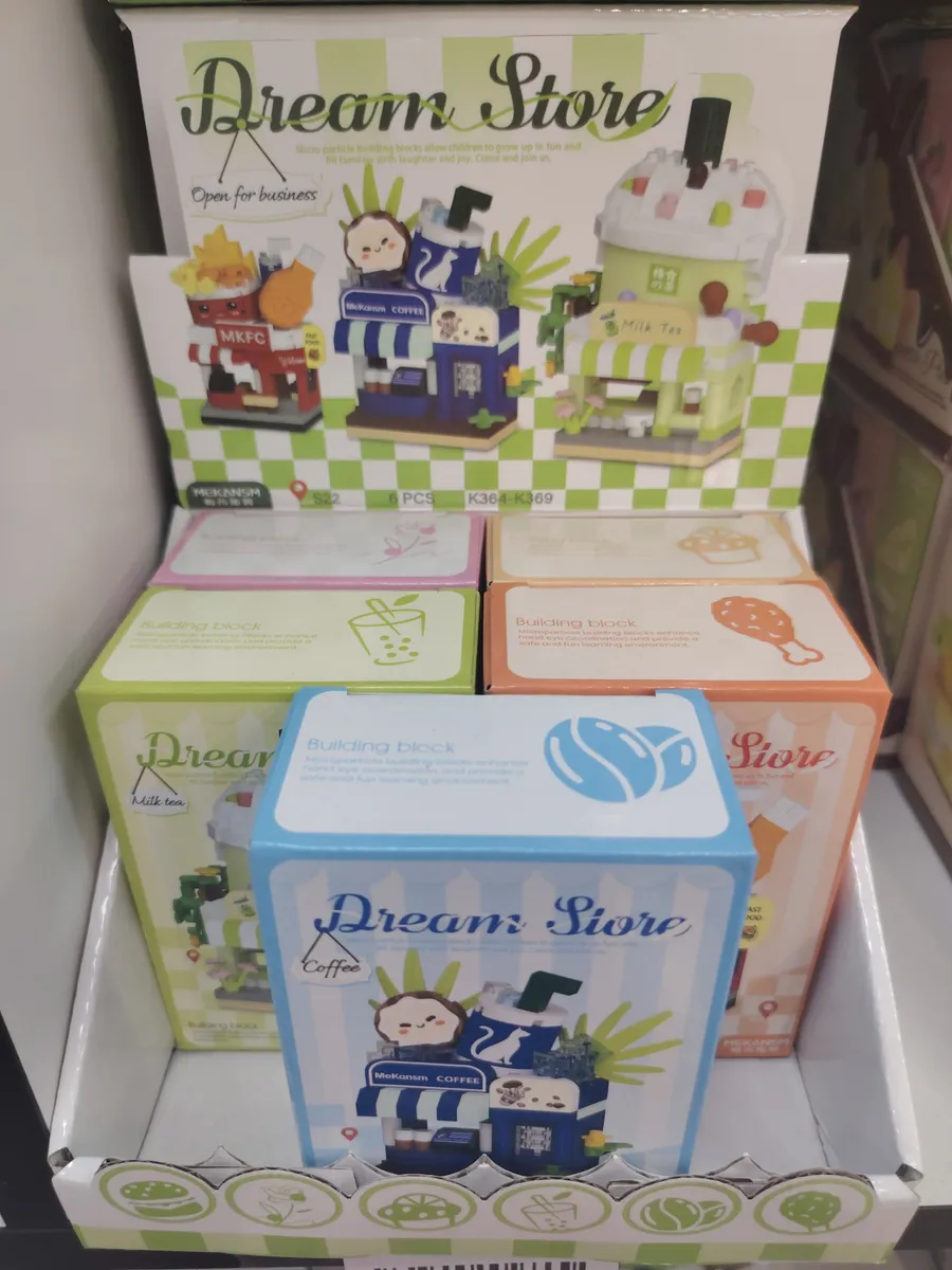 Zestaw klocków Dream Store Milk Tea 6PCS