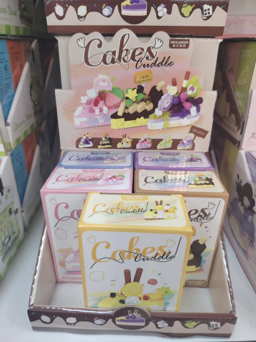Cakes Cuddle Mini Zabawki Tortowe 6PCS