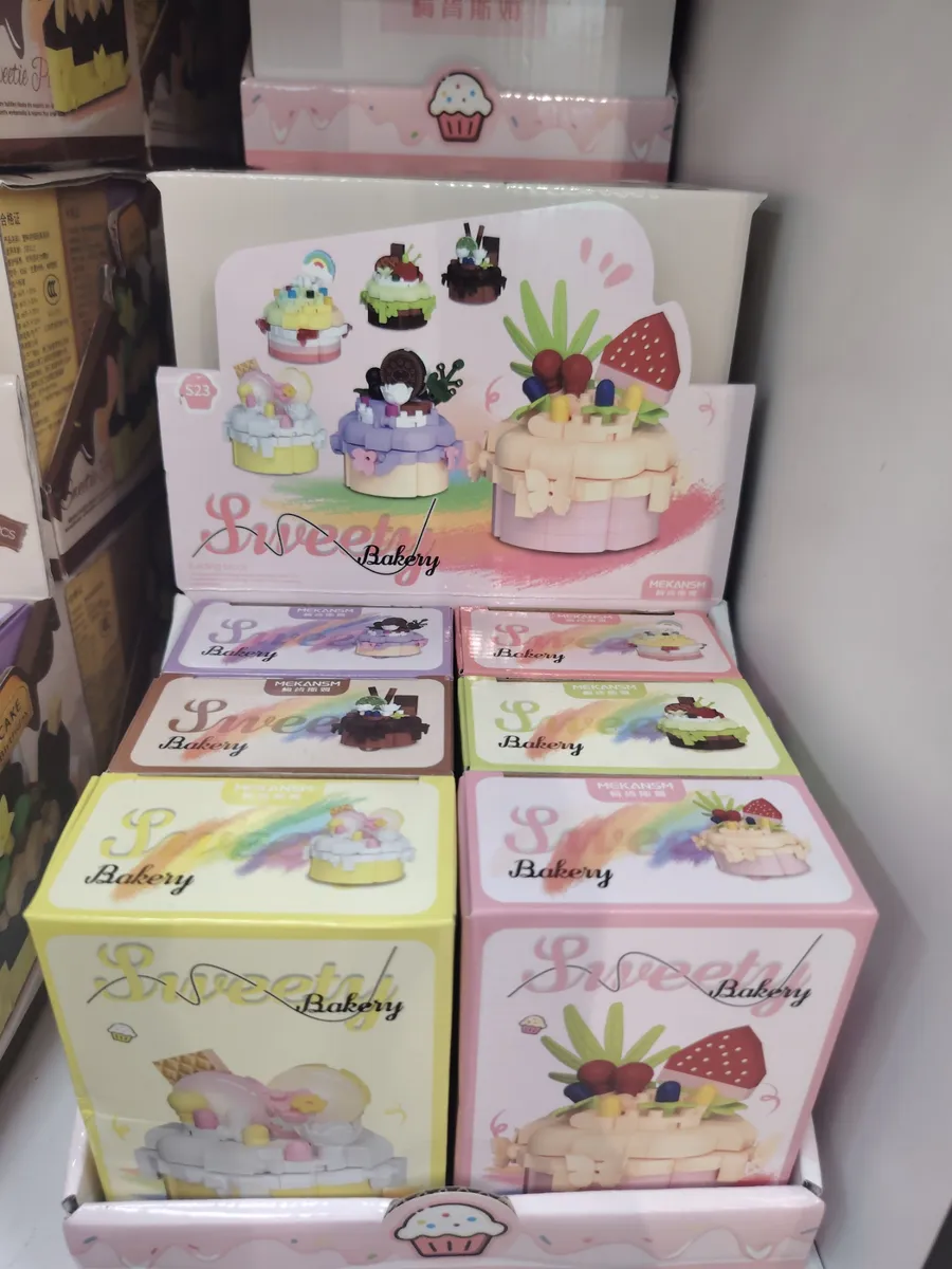 Zabawka Sweet Bakery Zestaw Cukierniczy Różowo-Żółty