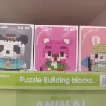 Klocki Puzzle Travel Animals Panda MZ-119