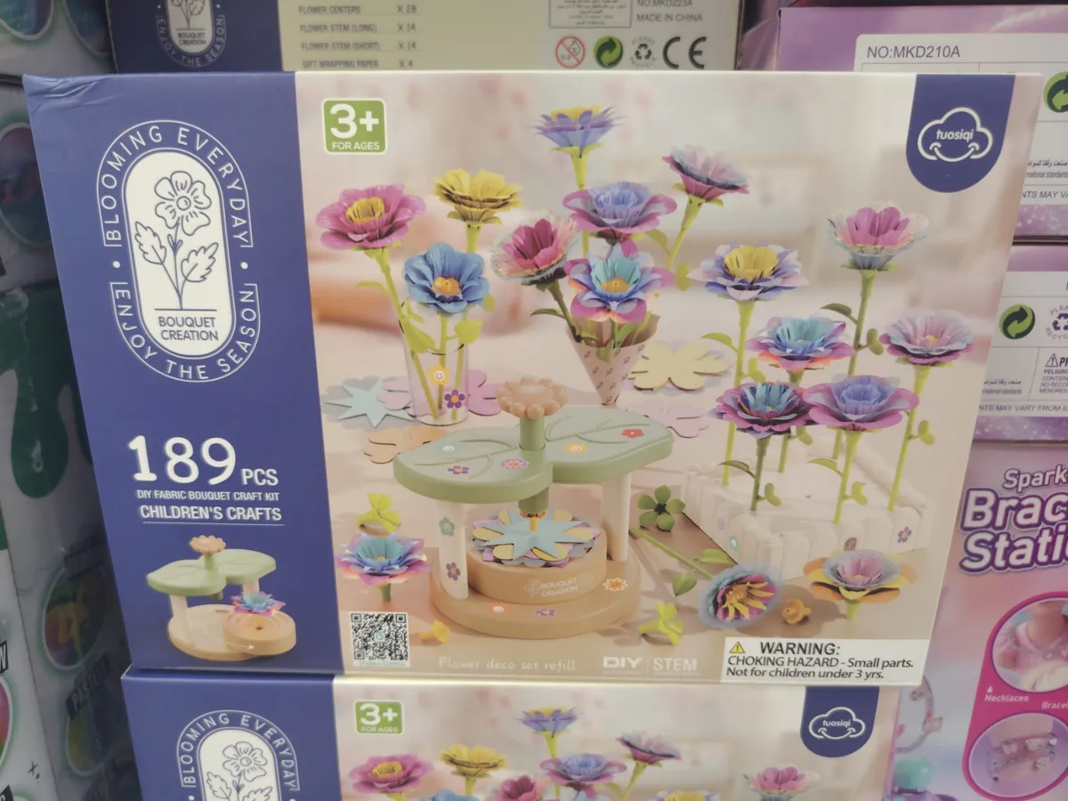 Zestaw DIY Fabric Bouquet 189 elementów Blooming Everyday
