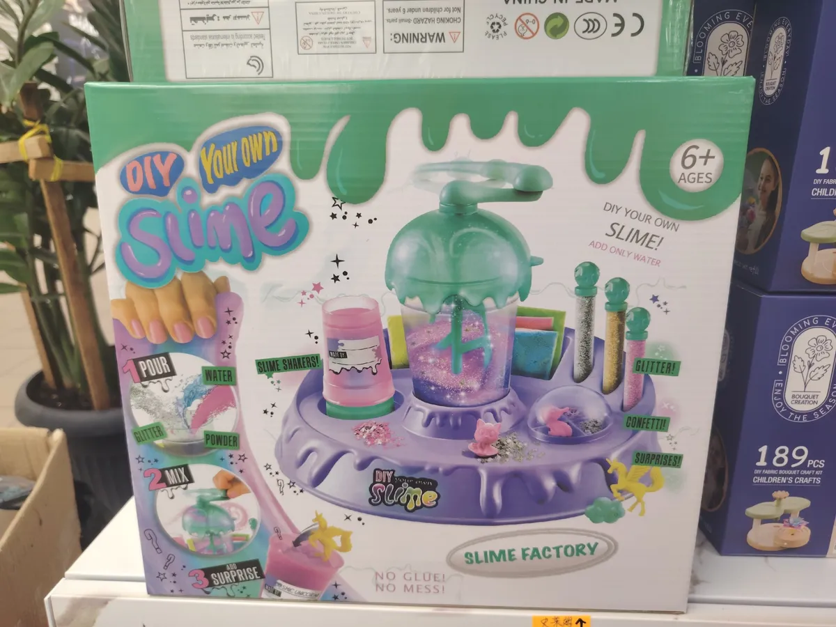 Zestaw DIY Slime Factory No Glue 189 pcs 6+