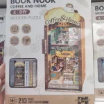 Book Nook Coffee and Home Drewniana Puzzle 3D 213 elementów