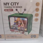 PlayfulMaro My City Travels to Venice 3D Puzzle TV 147x87x125mm