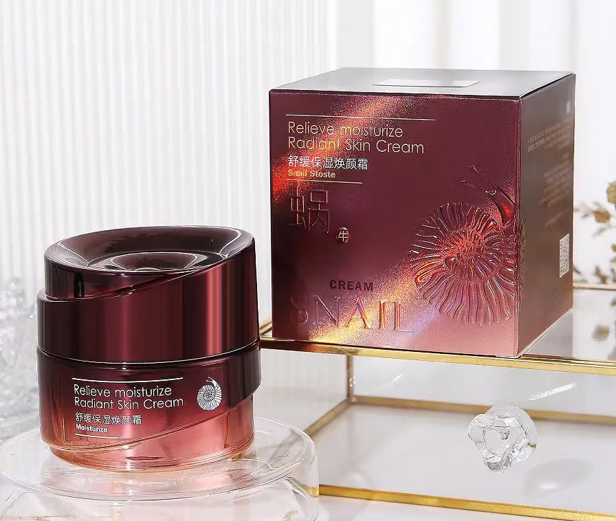 Krem do twarzy Relieve Moisturize Radiant ze śluzem ślimaka
