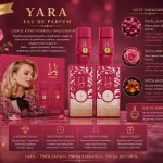 Yara Eau de Parfum 2x50ml Nuty Głowy Bergamotka Gruszka