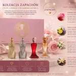 Zestaw 4 Perfum 30ml Różowa Fantazja Kwiat Elegancja Złota Pokusa