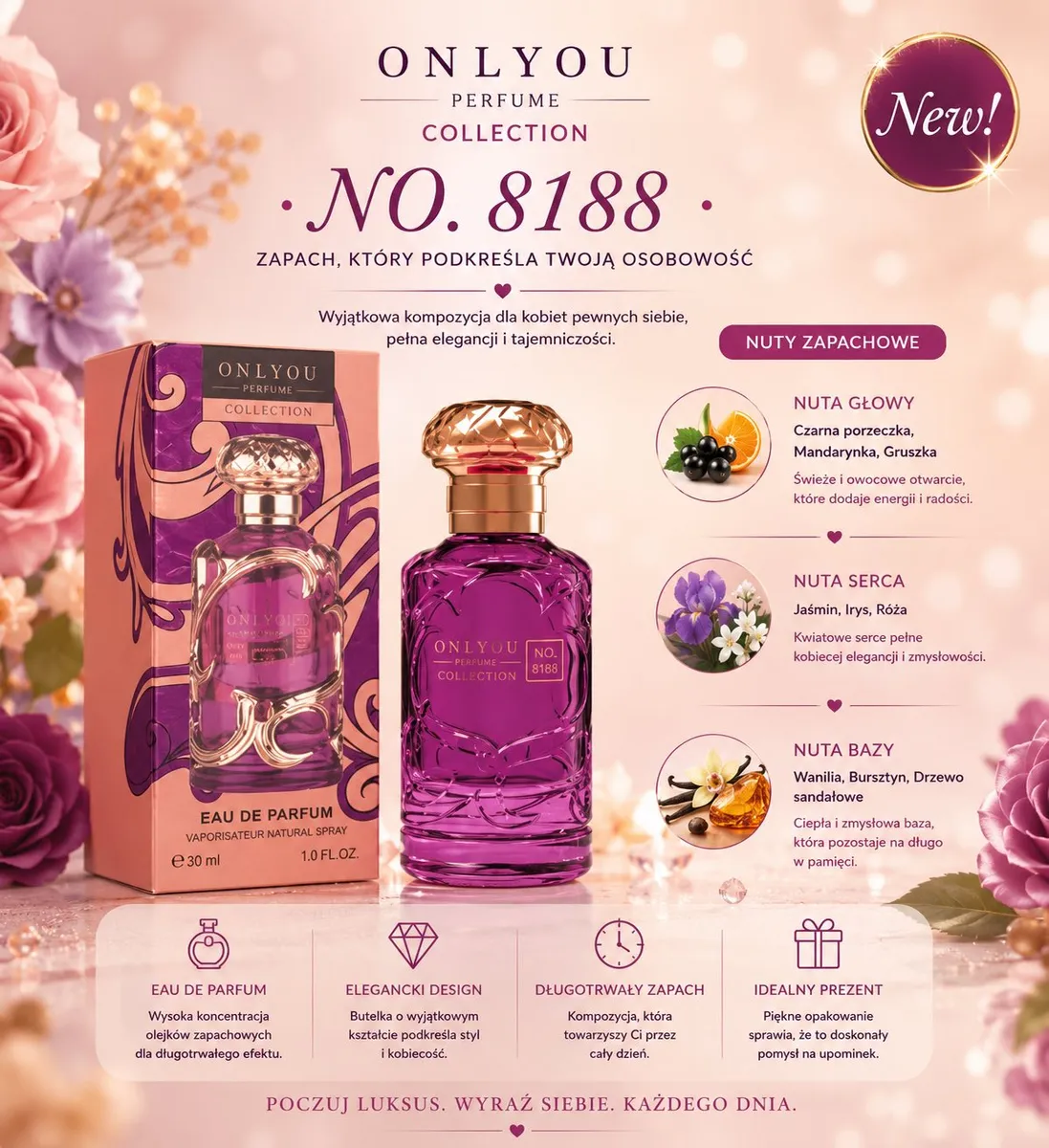 Perfumy Only You No. 8188 30ml Eau de Parfum