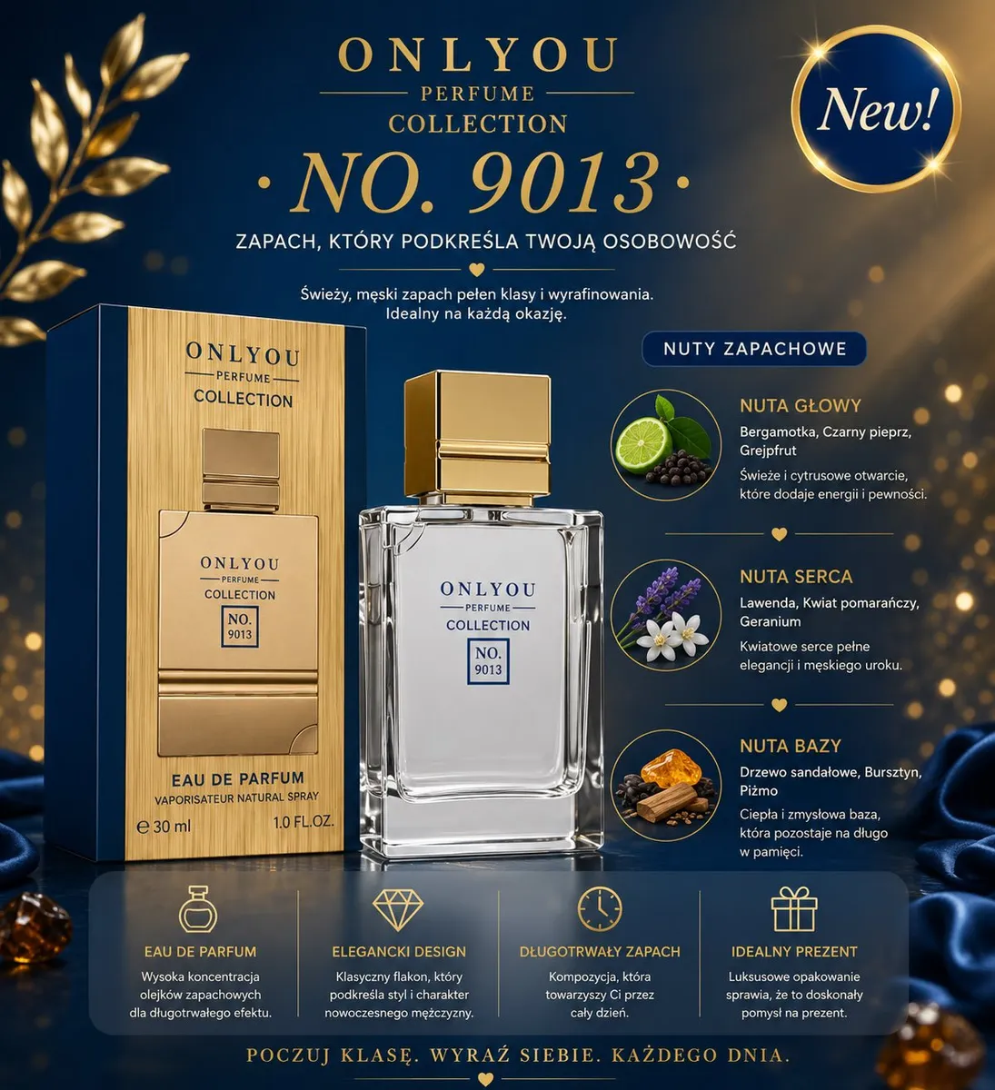 Only You No. 9013 Eau de Parfum 30ml męski