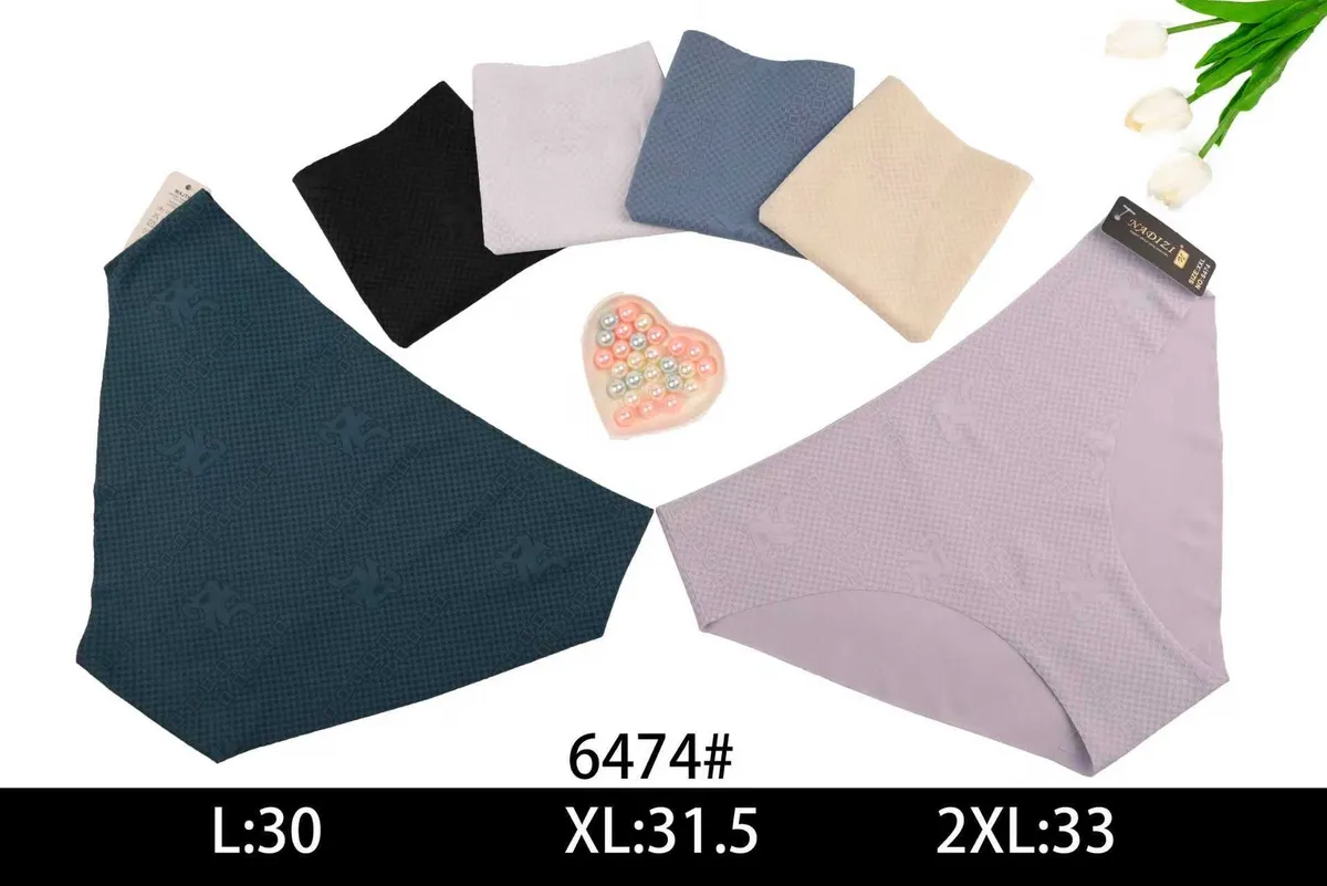 Bielizna damska NadiZi Majtki Miarecykielne Mix Kolorów L-2XL