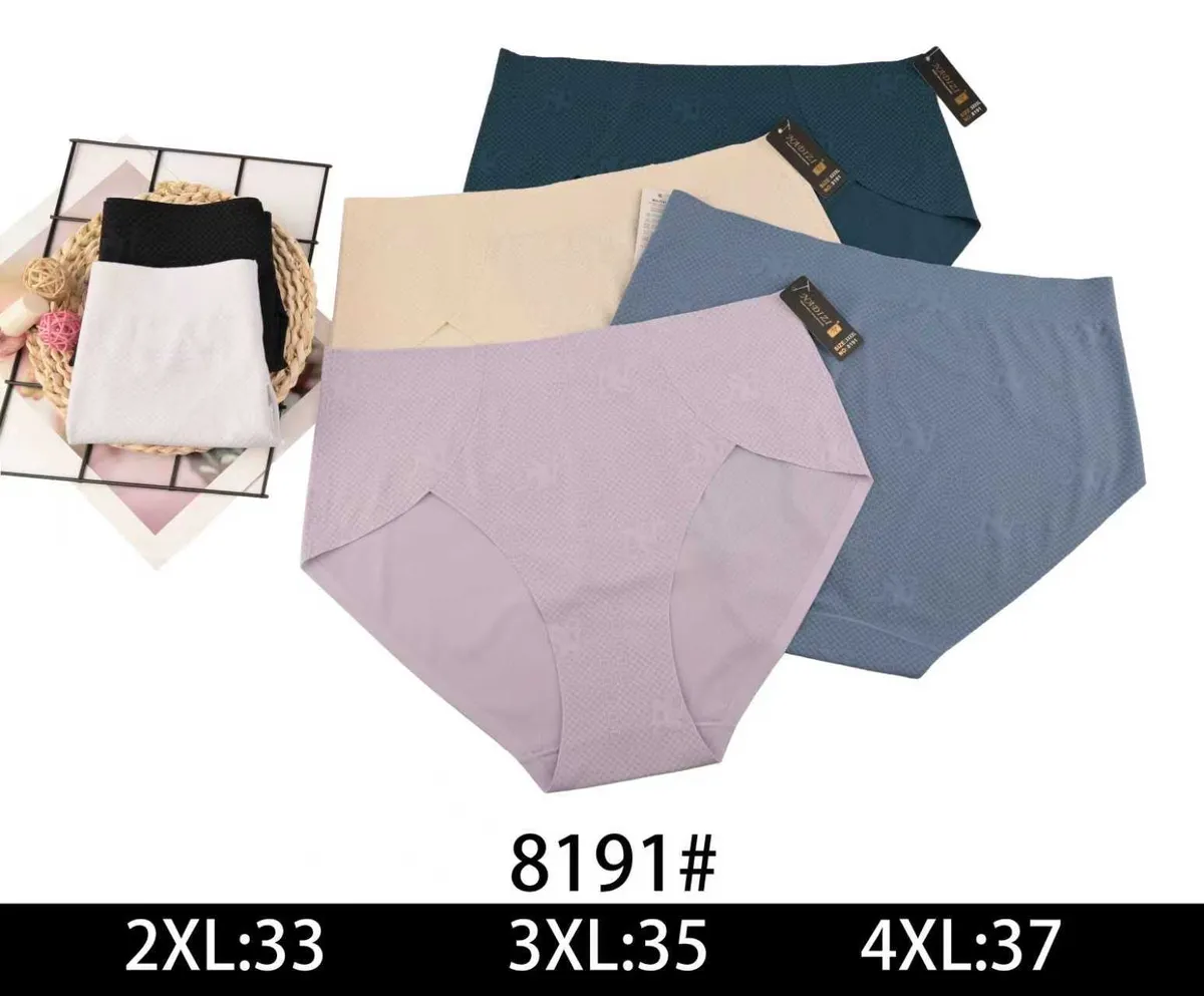 Bielizna damska majtki plus size 2XL-4XL 8191#