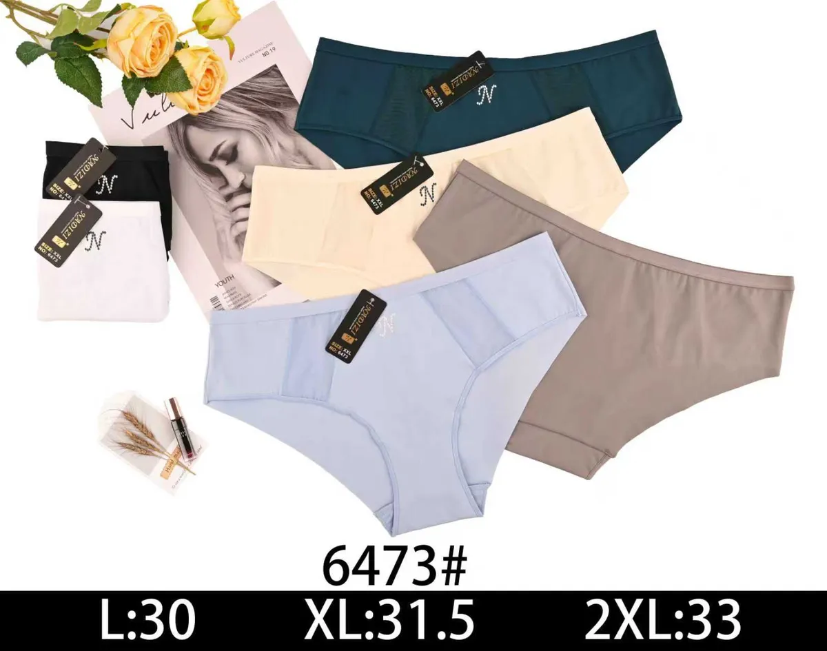 Bielizna damska majtki bezszwowe L-XL-2XL multikolor