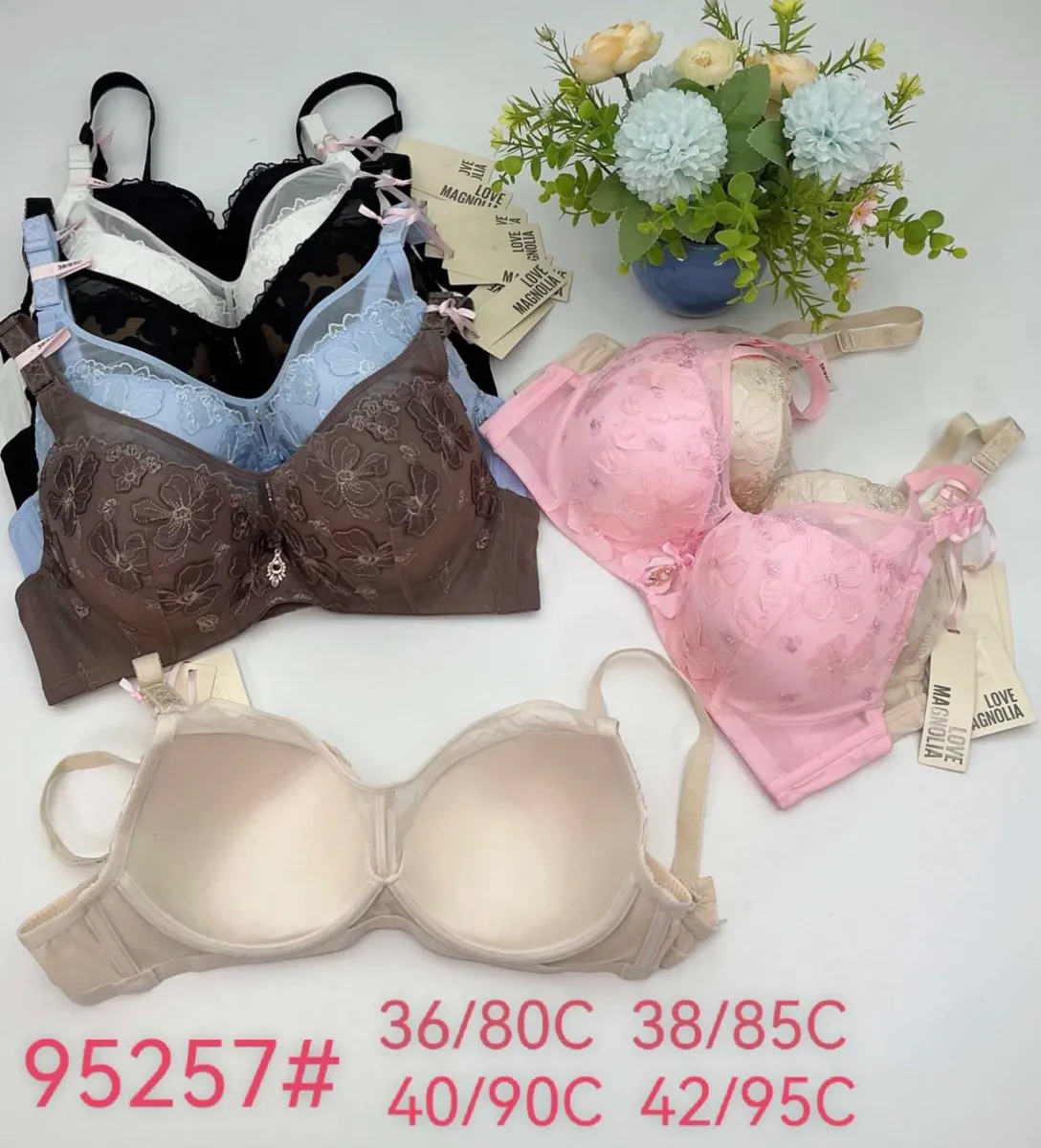 Biustonosz Magnolia push-up koronka 36/80C-42/95C