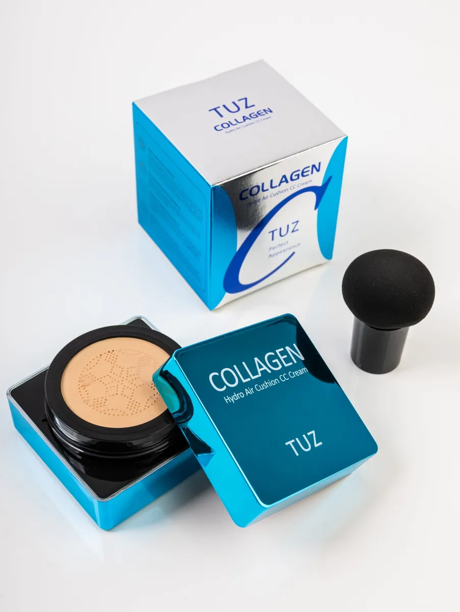 TUZ Collagen Hydro Air Cushion CC Cream beżowy