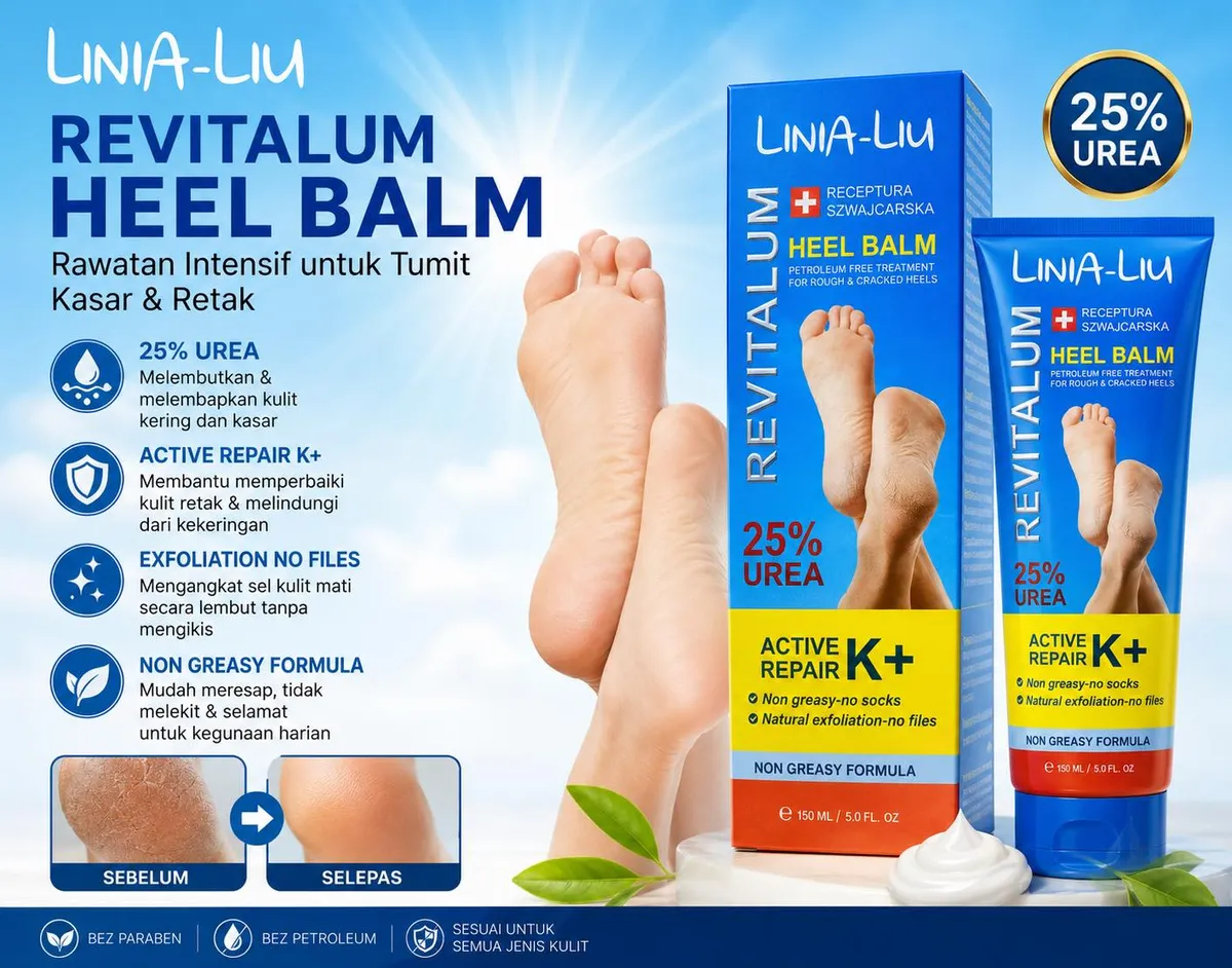 Balsam do pięt Linia-Lium Revitalum 25% Urea 150ml