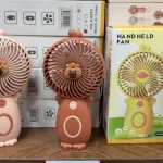 Ręczny wentylator USB Miś Różowy Kaczy Żółty Brązowy 3+ lat