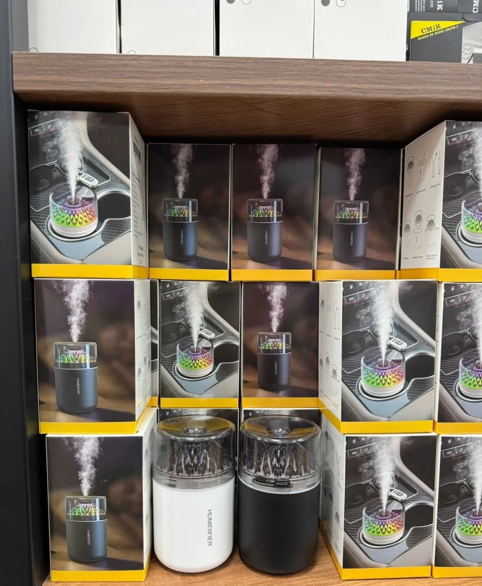 Humidifier Dyfuzor Ultradźwiękowy RGB do Samochodu