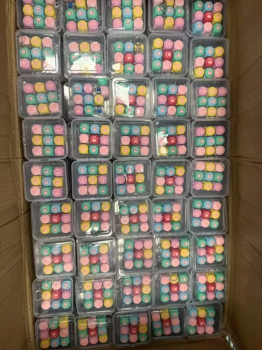 Gniotki Antystresowe Łapki Kolorowe w Blistrach