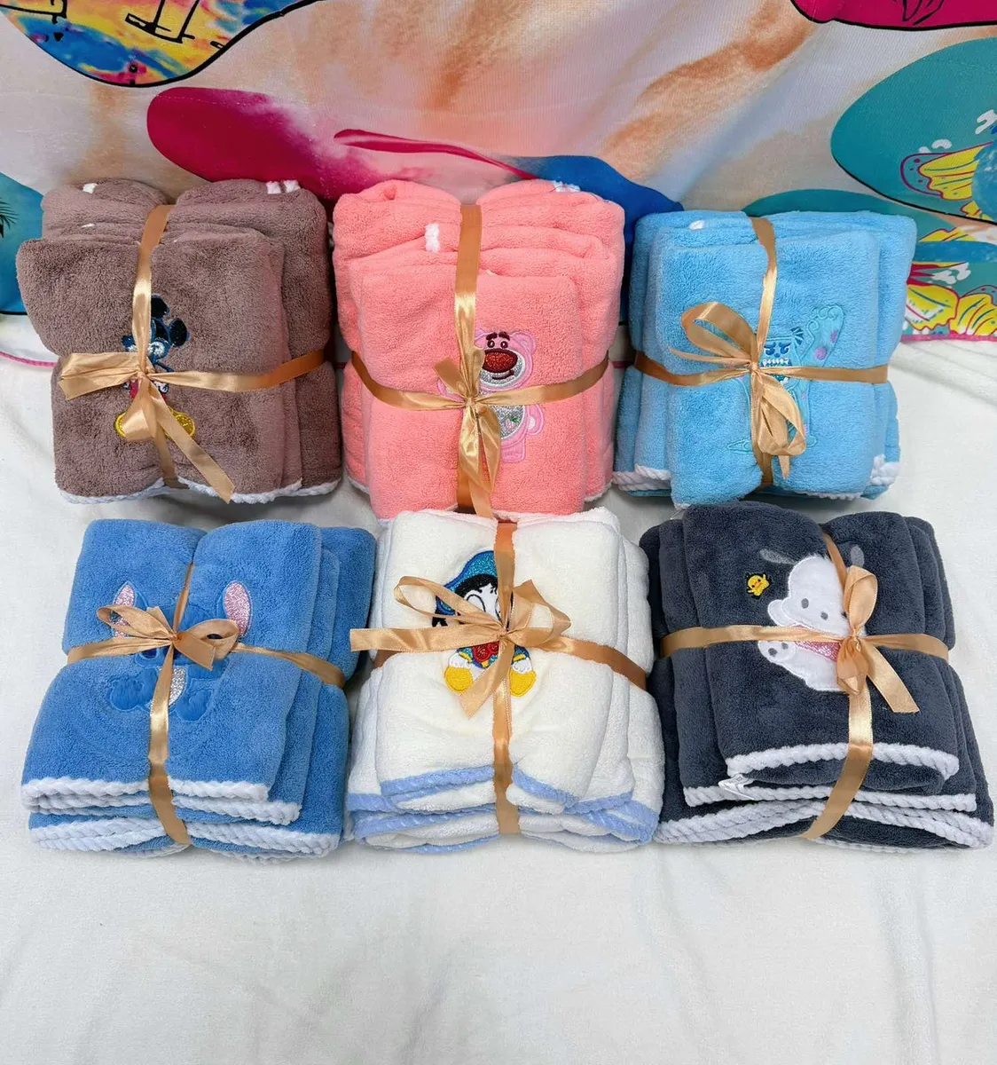 Zestaw Ręczników Dziecięcych Disney 3 szt 70/140/100/50/75/35cm