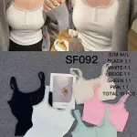 Topki damskie na ramiączkach z koronką SF092 S/M-L