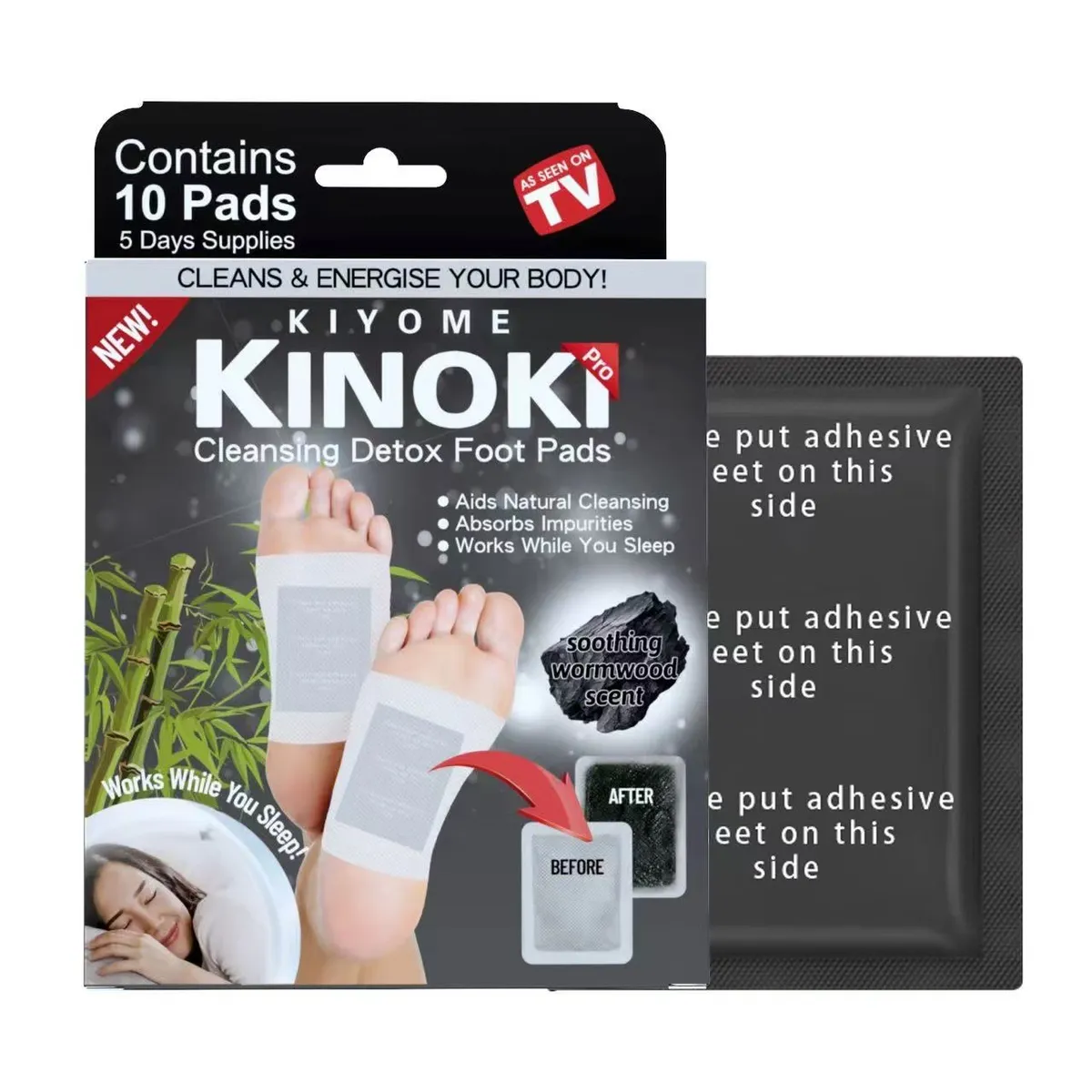 Kininoki Cleansing Detox Foot Pads 10 szt Pro