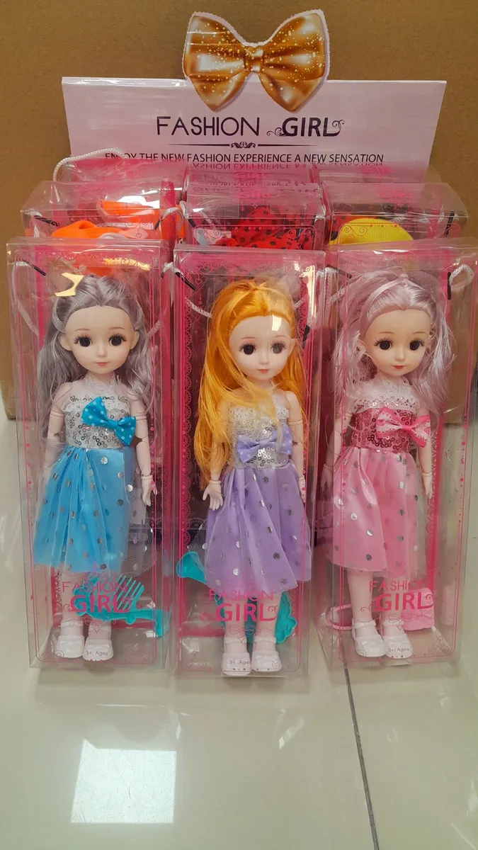 Lalki Fashion Girl 3+ z akcesoriami w zestawie