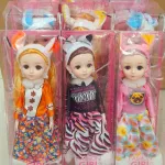 Lalki Fashion Girl 3szt z uszami króliczymi 3+