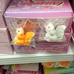 Squishy Zabawka Wiewiórka Pomarańczowa i Biała